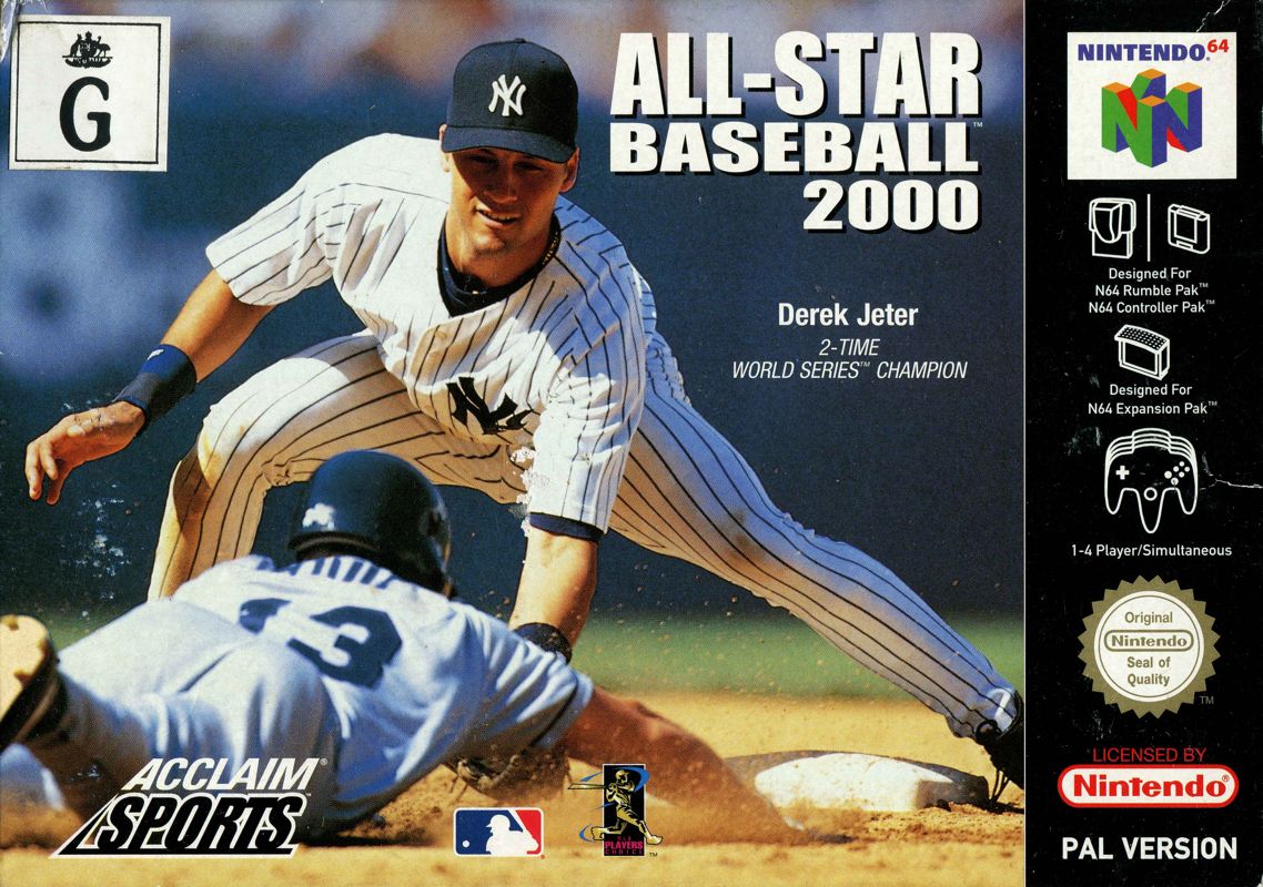 All-Star Baseball 2000 box art for Nintendo 64